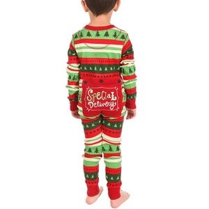 Lazy One Holiday Long John Flap Jack Pajamas 6